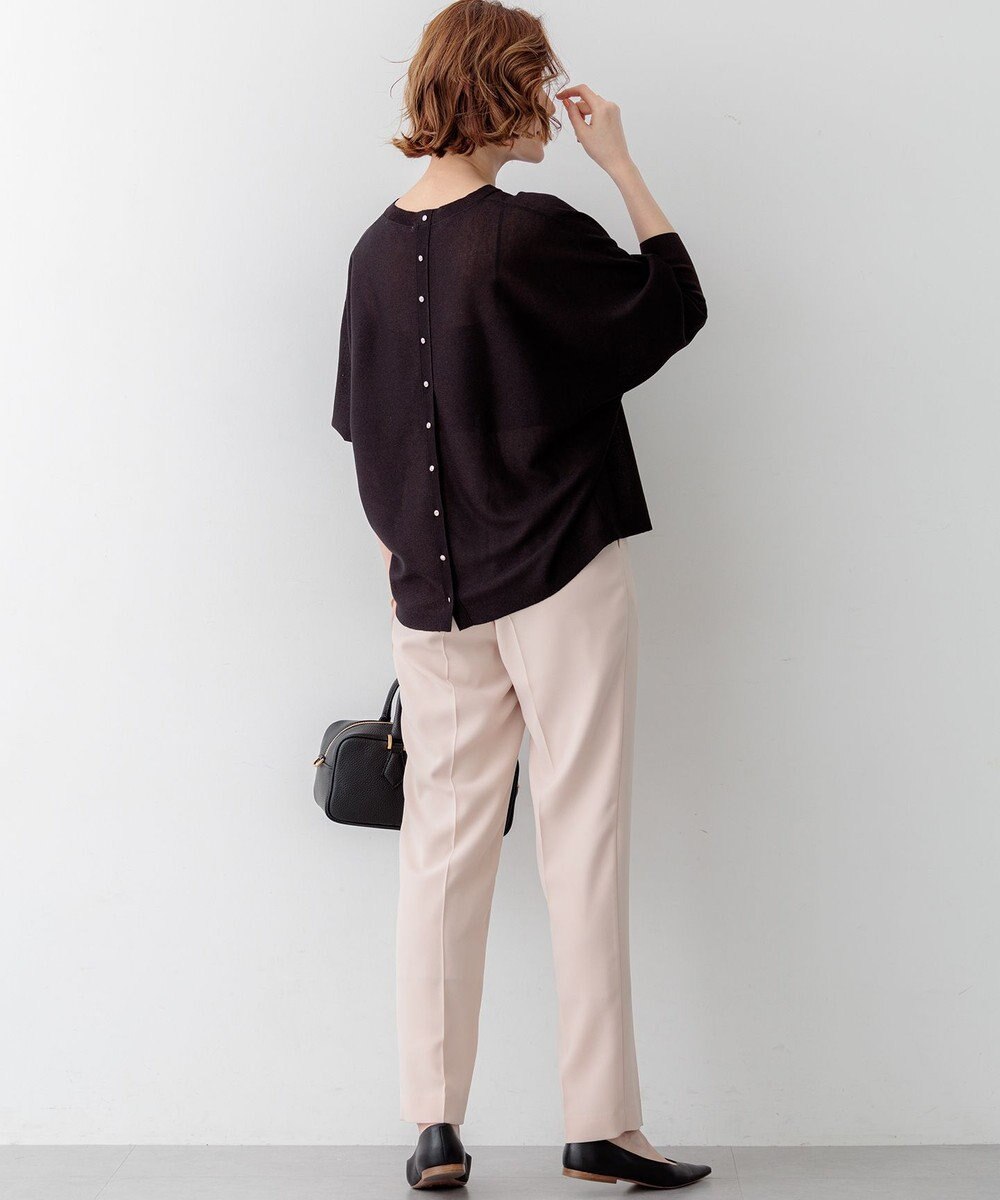 23区 【先行予約】シャイニーシアー ドルマン ニット 