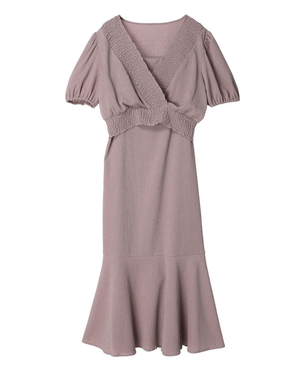 earth music&ecology ＳＥＴ２点カシュクールプルオーバー＋ワンピース 