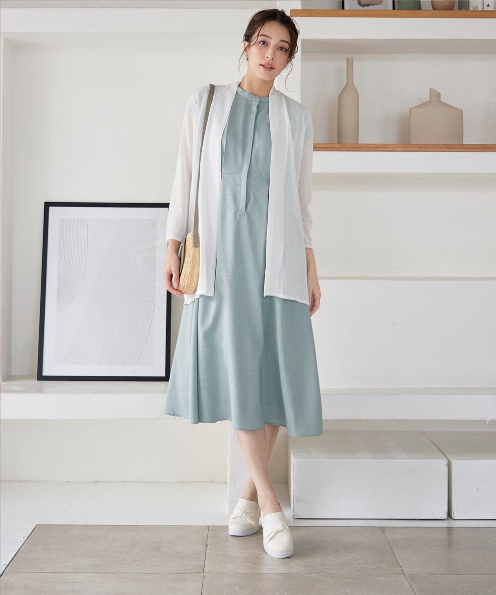 Tiaclasse 【安田美沙子さん着用】キャンバスリボンスリッポン 