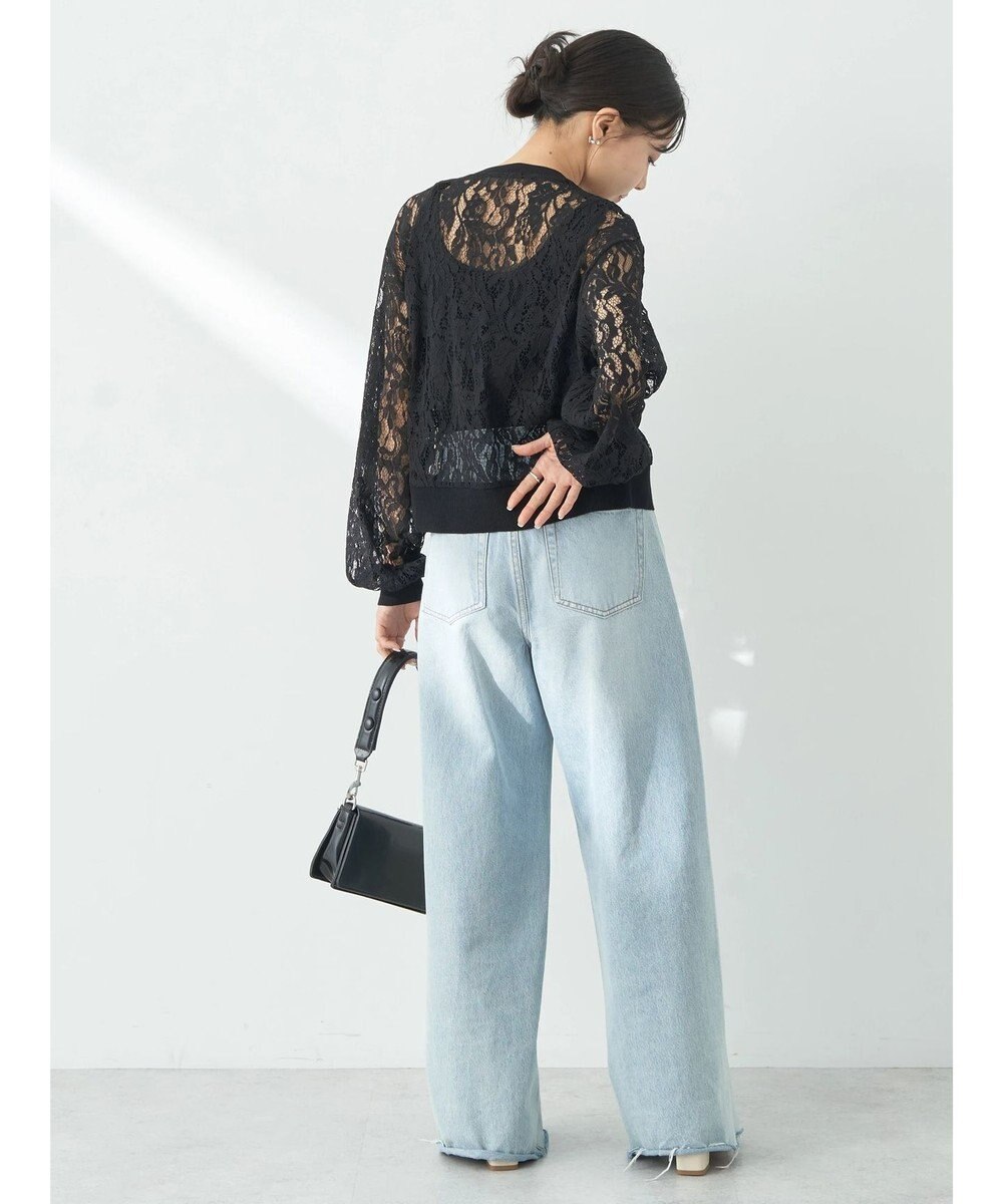 earth music&ecology レースカーディガン 