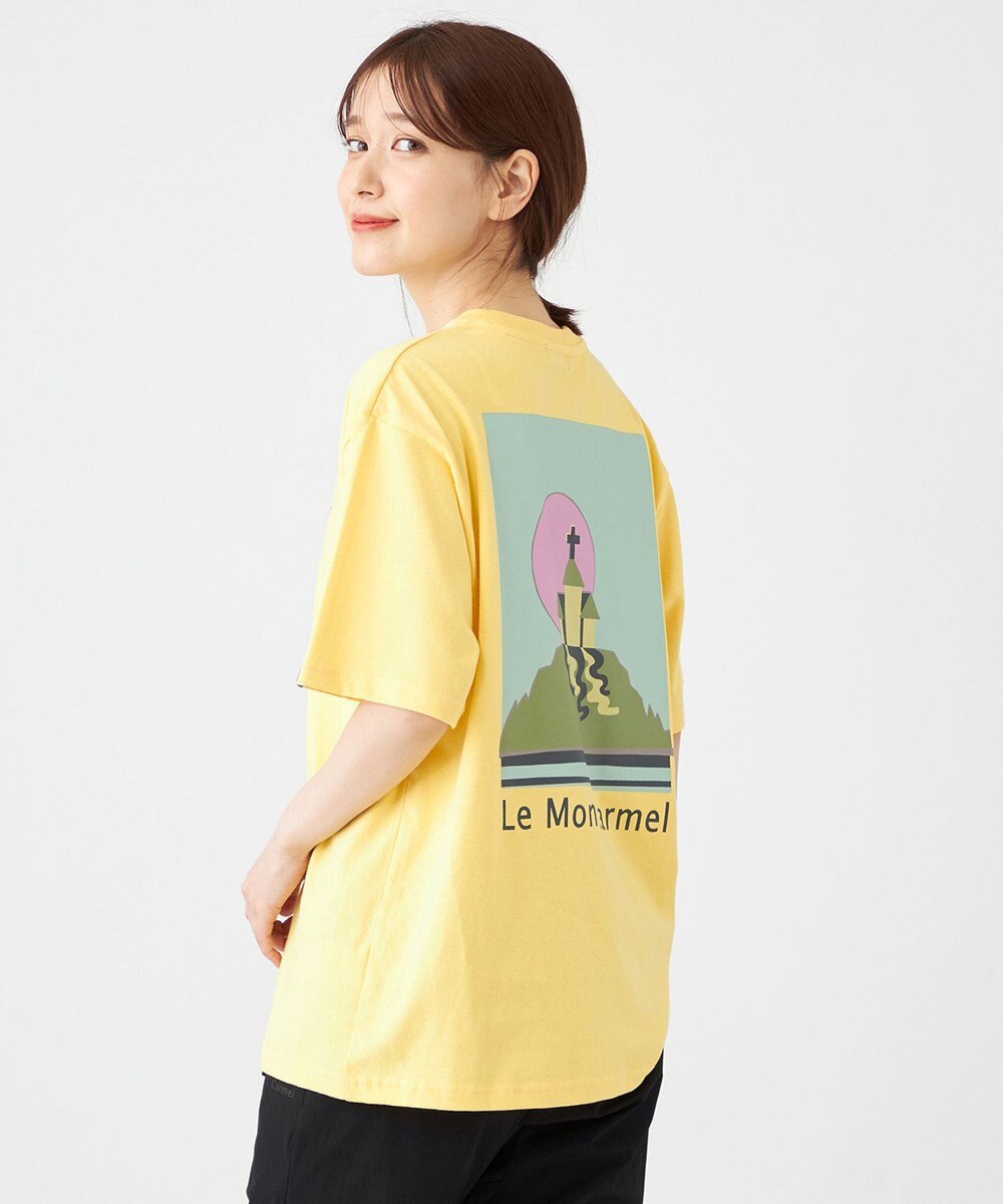 SHARE PARK LADIES 【EC限定カラーあり・UVカット・吸水速乾】カラフルロゴバックプリントＴシャツ 