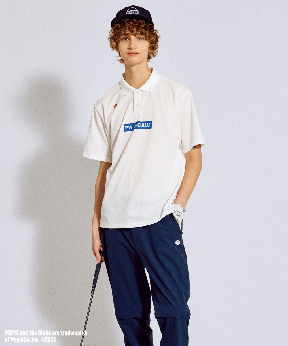 PW CIRCULUS 〈Pepsiコラボ〉【UNISEX】Pepsi GOLF Graphic ポロ 