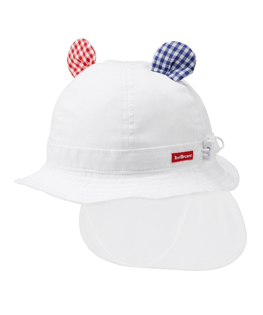 MIKI HOUSE HOT BISCUITS 【40-50cm】 耳付きハット(帽子) 