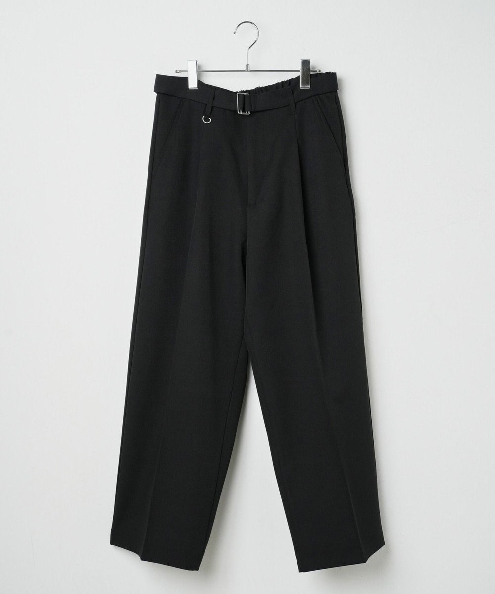 WEGO トロミ　ベルト付きワイドスラックス 