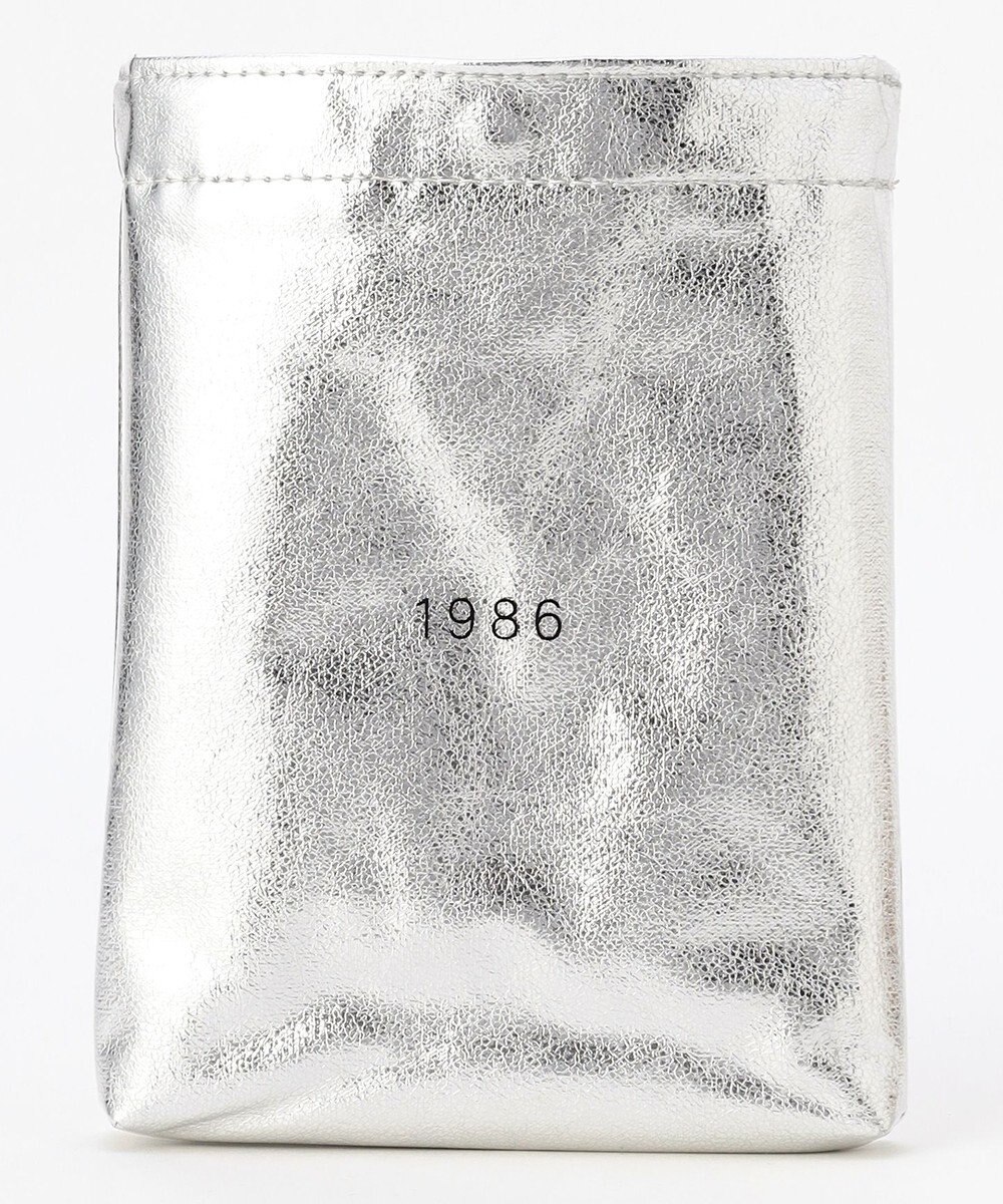 Y'SACCS PVCメタリックショルダーバッグ 