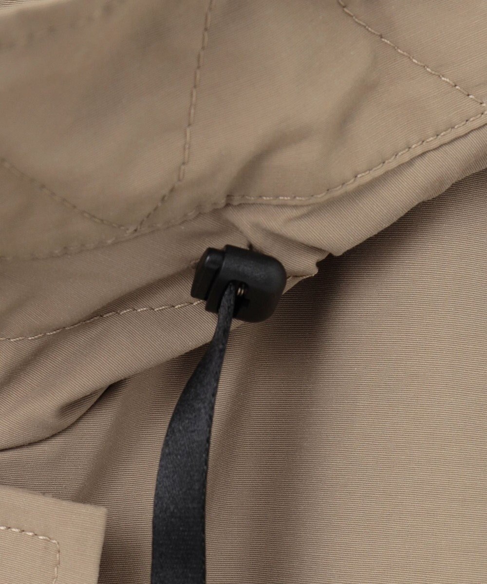 組曲 S 【WEB限定】フード付きライトブルゾン 