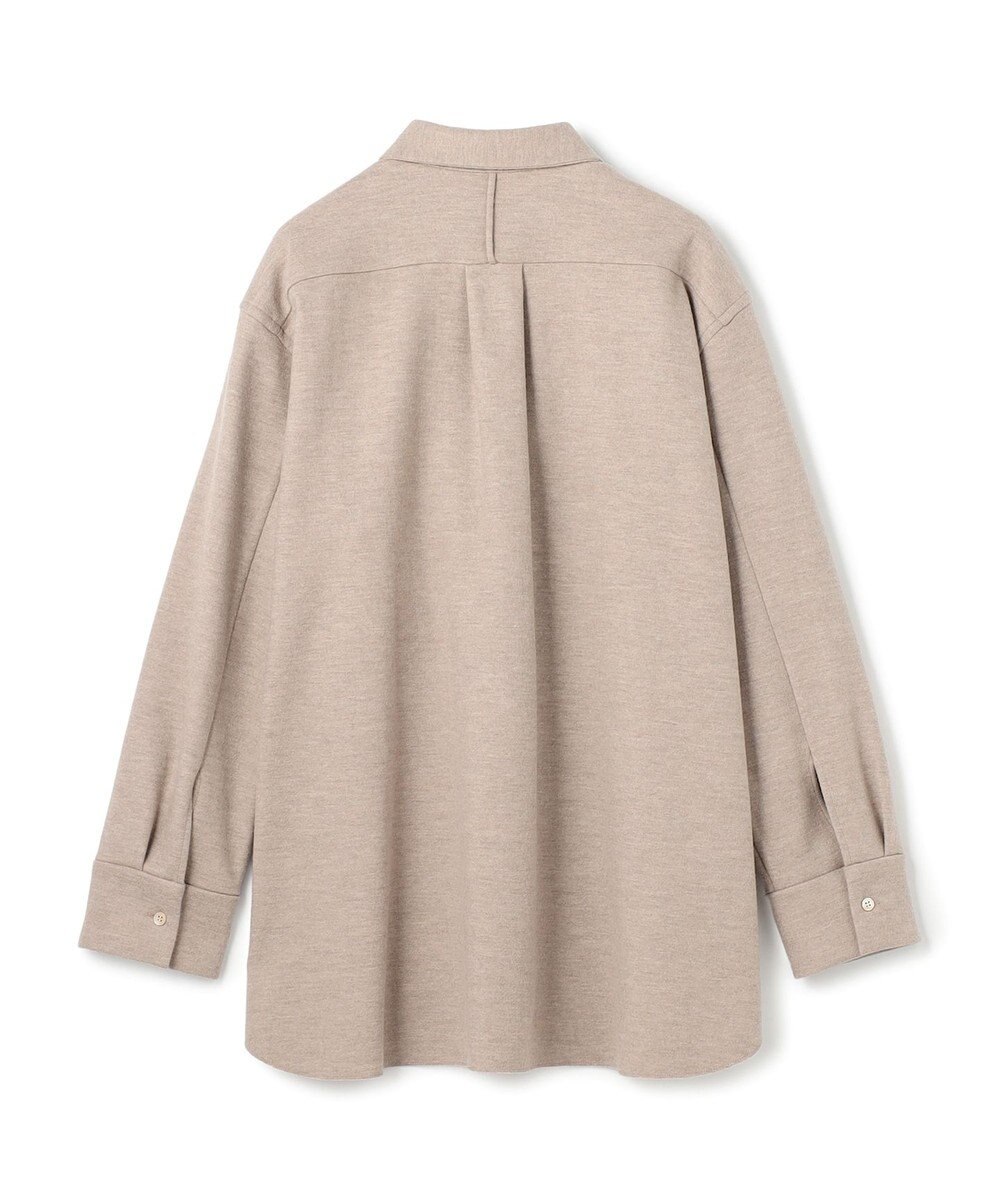 BEIGE， MONTAIGNE / ウールオーバーサイズシャツ 