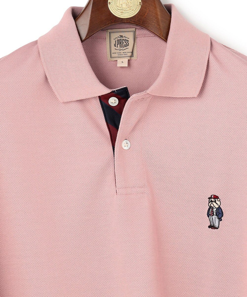 J.PRESS MEN 新デザイン【BULLDOG BOY / 8色展開】カノコレジメン ポロシャツ 
