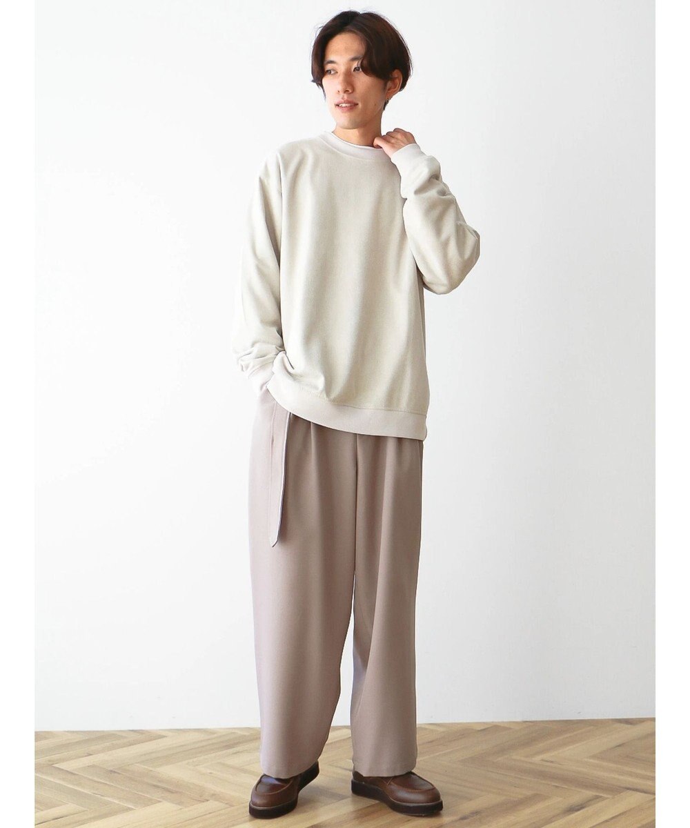 CRAFT STANDARD BOUTIQUE フェイクスエードスウェット 