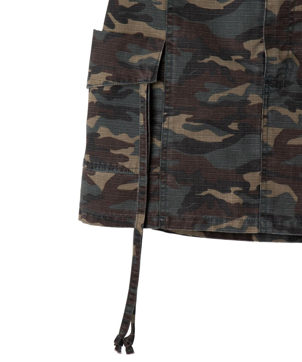 WEGO ヴィンテージウォッシュカーゴミニスカート 