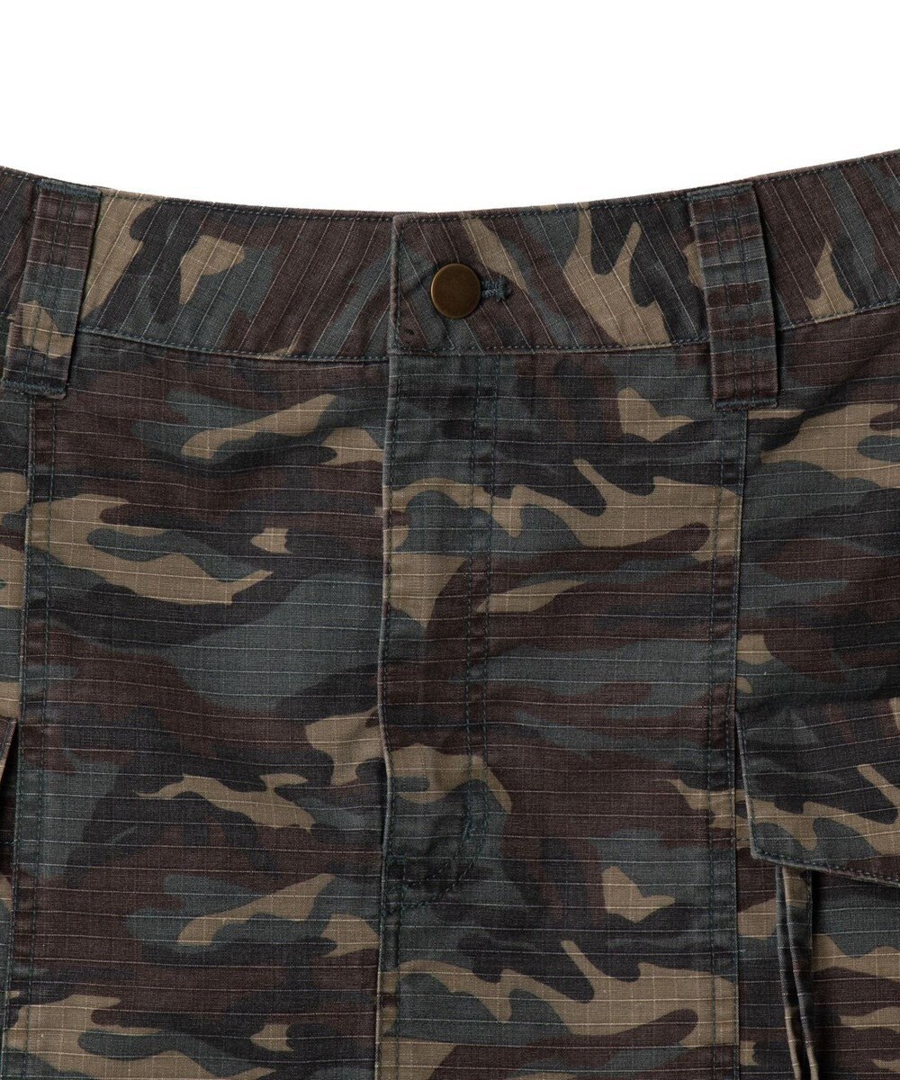 WEGO ヴィンテージウォッシュカーゴミニスカート 