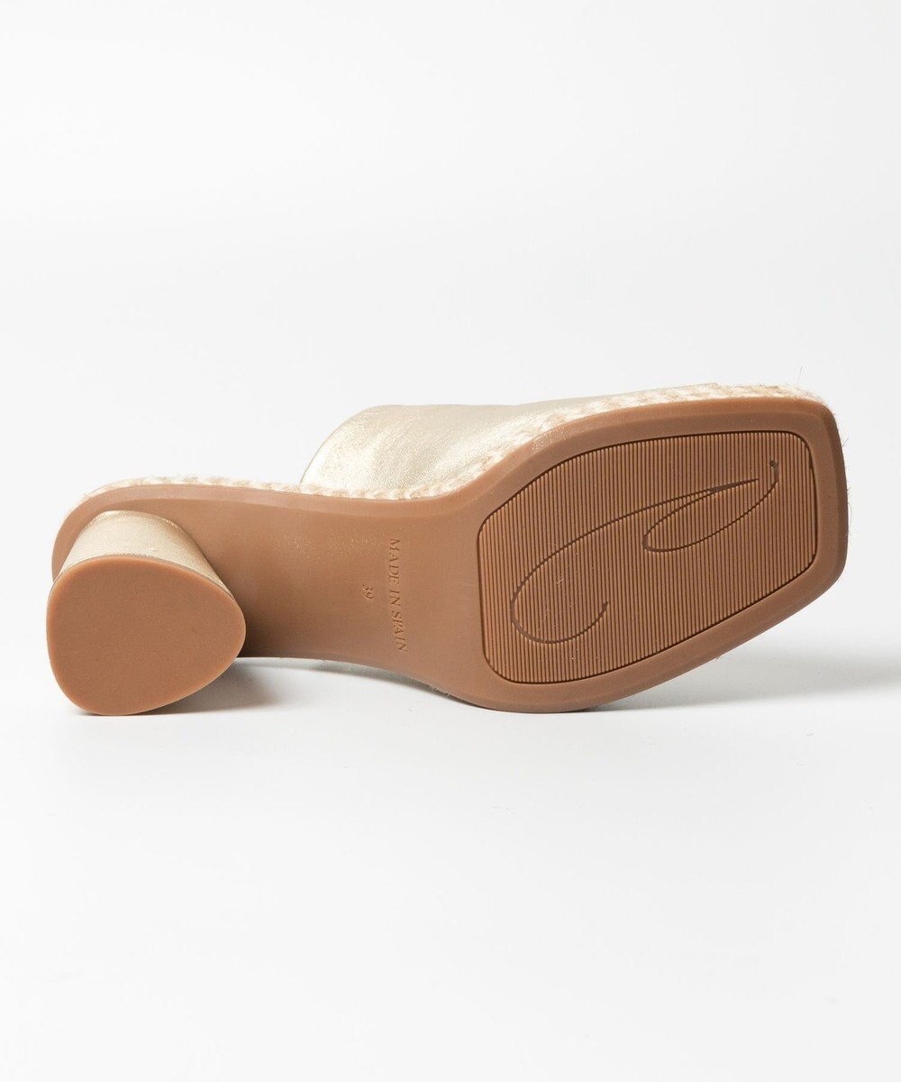 gaimo 【GAIMO/ガイモ】Vカットスクエアヒールサンダル 