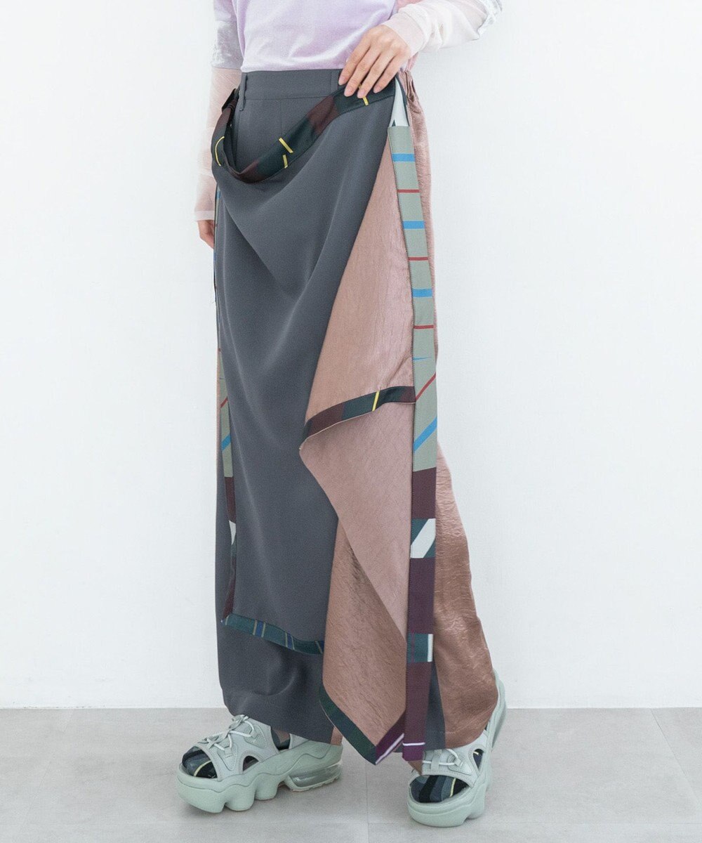 COQ MULTI WAY SAILER ラップスカート付きパンツ 