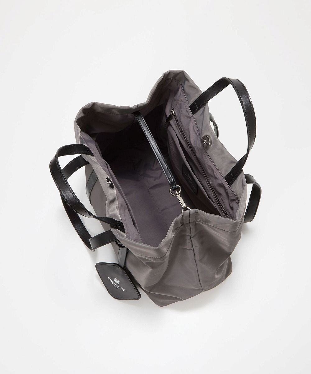 TOPKAPI 【TREASURE TOPKAPI】ナイロン レザー ハンドル A4 トートバッグ 