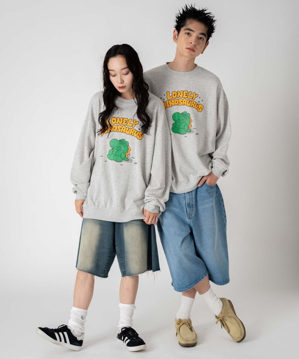 WEGO 【ユニセックス着用ITEM/SMLサイズ展開】アソートグラフィックプルオーバー 