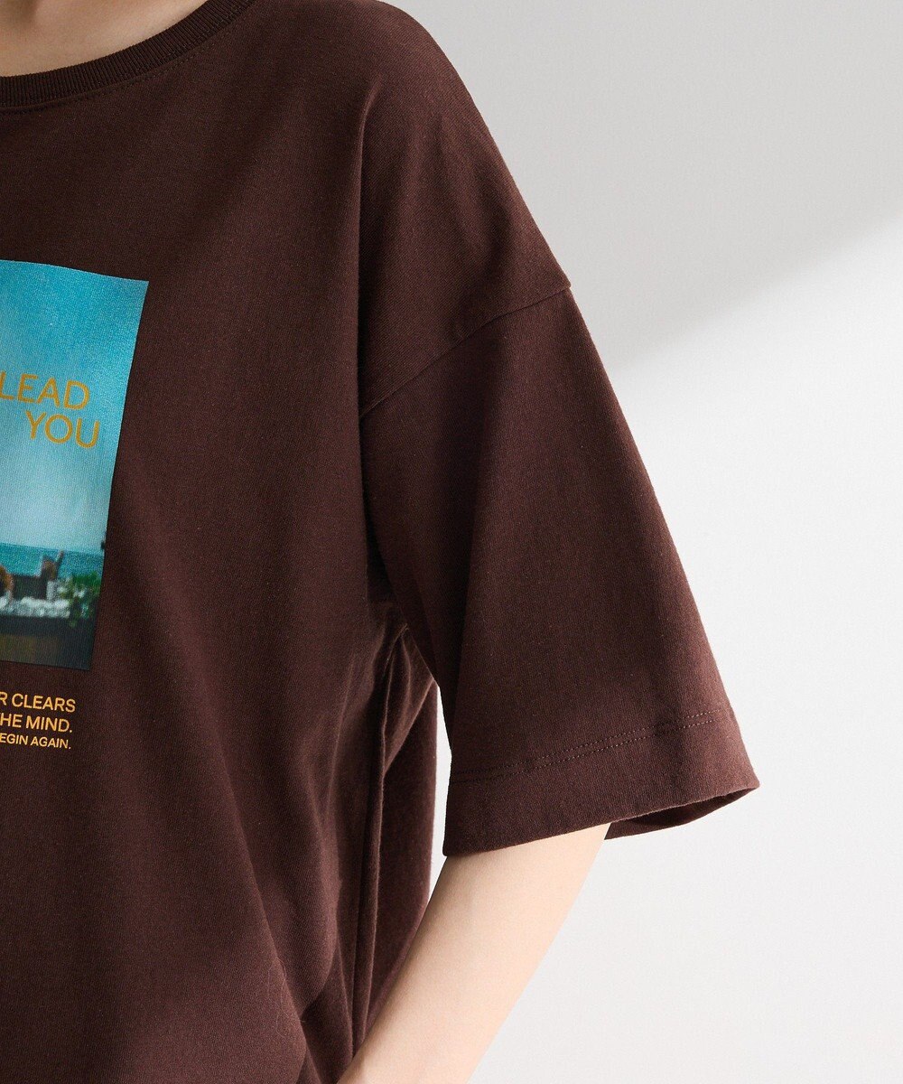 Green Parks ＳＥＴ２点フォトＴシャツ＋レーススカーフ 