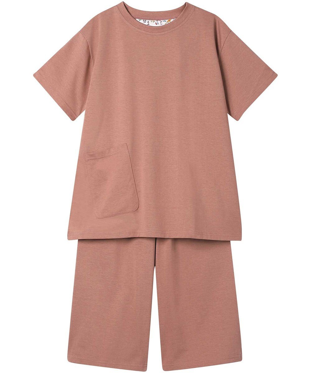 une nana cool 【綿100％】シルケット天竺半袖パジャマ MADE WITH LIBERTY FABRIC 