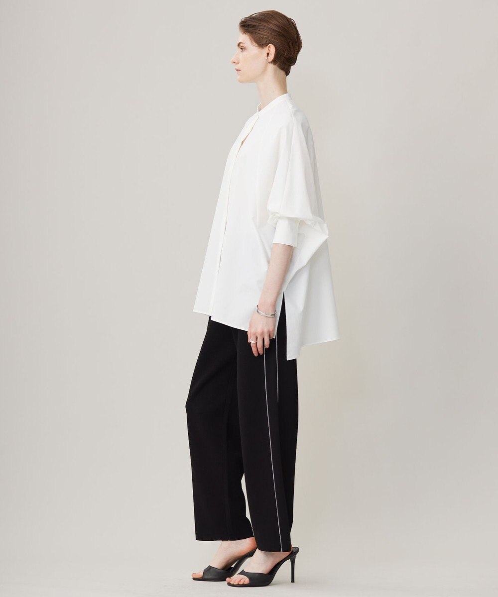 ICB 【洗える】シンセティックダブルフェイス  ニットトラックパンツ 