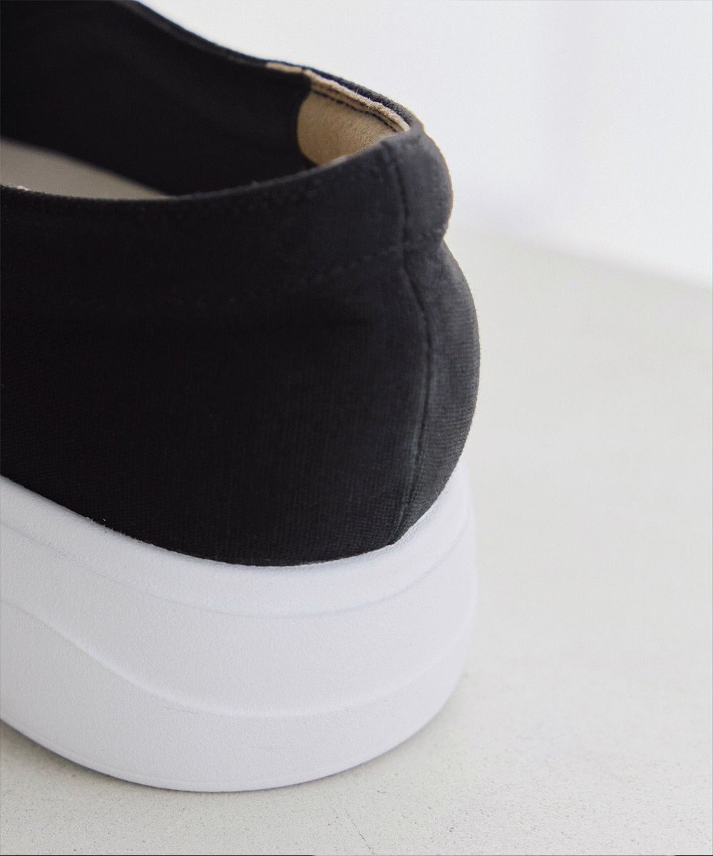 Tiaclasse 【安田美沙子さん着用】キャンバスリボンスリッポン 