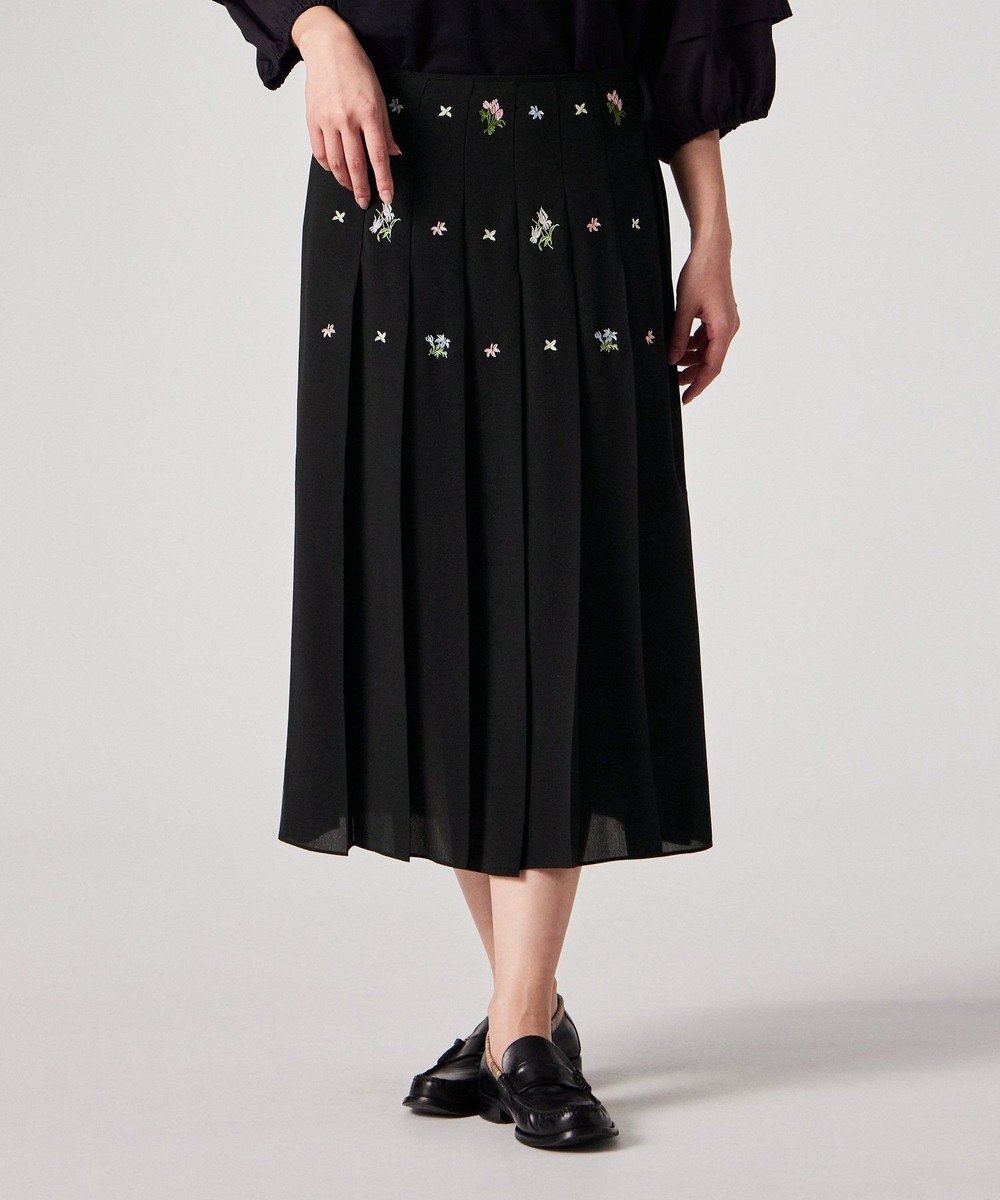 Paul Smith フラワーエンブロイダリー スカート 