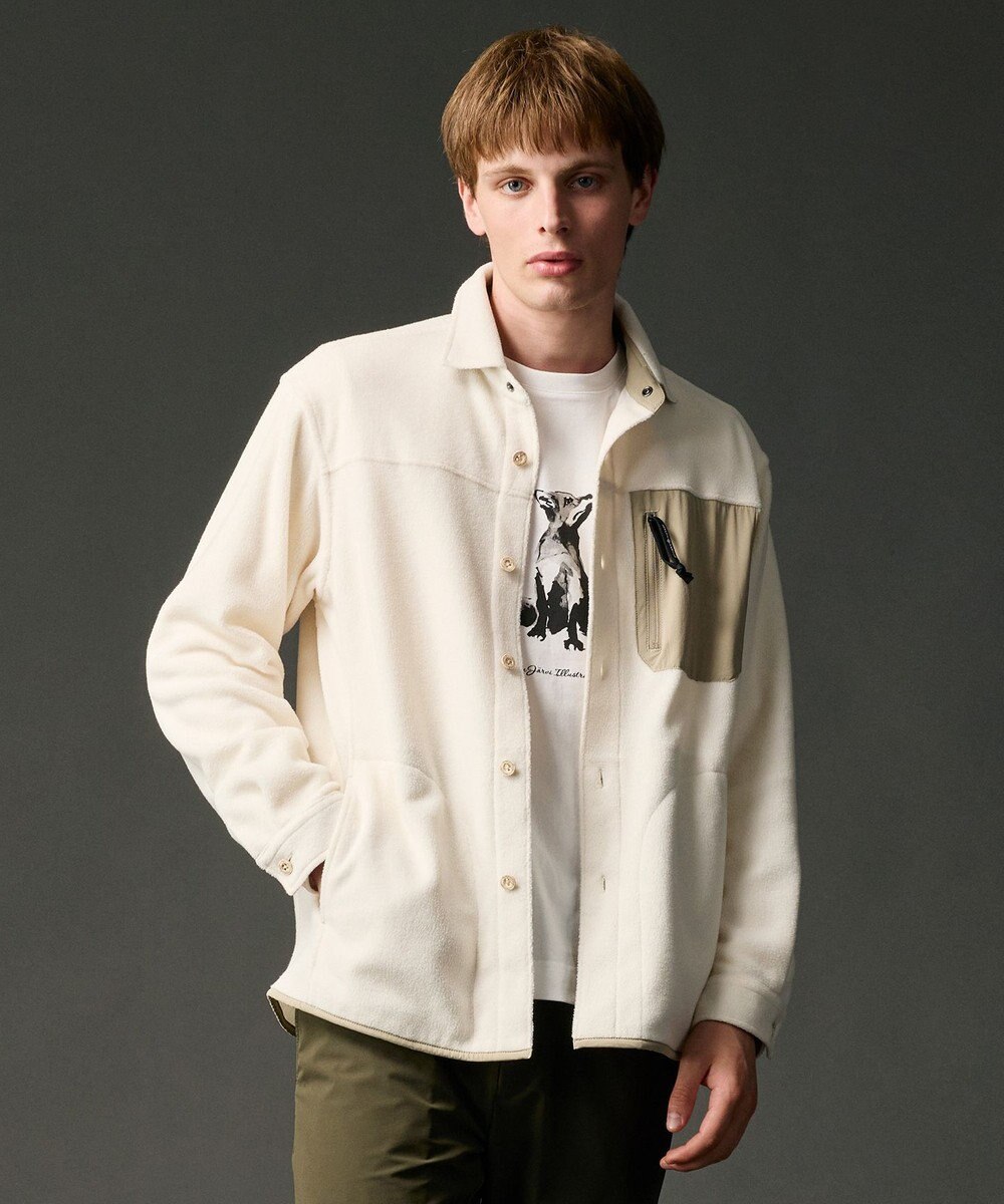 JOSEPH ABBOUD MOUNTAIN 【テーム・ヤルヴィモチーフ】プレーティング天竺 ロングTシャツ 