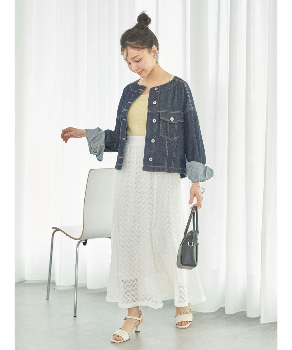 earth music&ecology レイヤードニットタンクトップ 