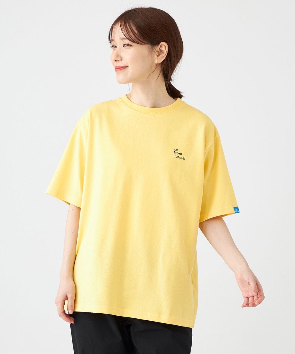 SHARE PARK LADIES 【EC限定カラーあり・UVカット・吸水速乾】カラフルロゴバックプリントＴシャツ 