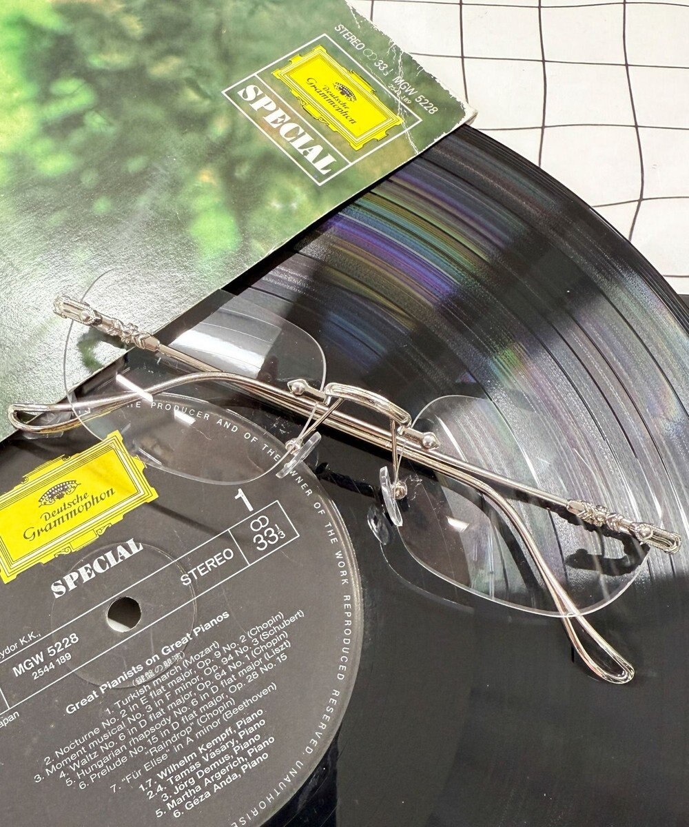 WEGO リムレスデザインアイウェア 