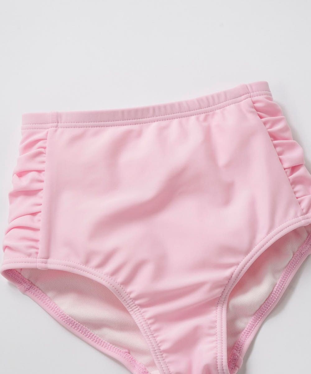 OP／FILA 【marie claire ENFANTS】フリル襟付き長袖ラッシュガード型水着 