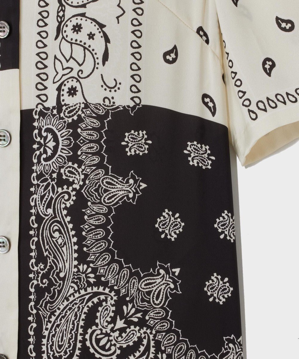 GRACE CONTINENTAL バンダナプリントシャツドレス 