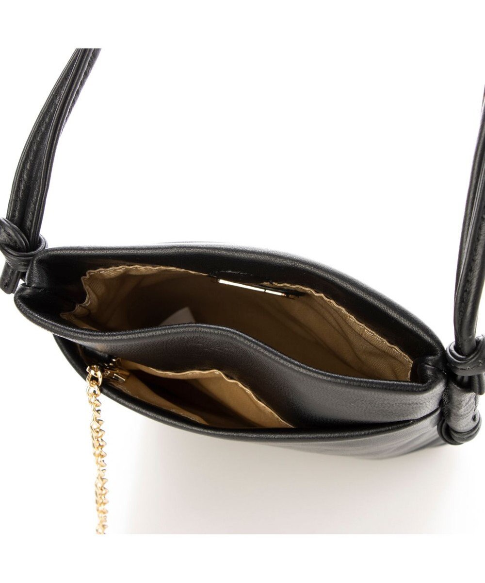 LA BAGAGERIE ミニ財布付き サイドノットショルダー 