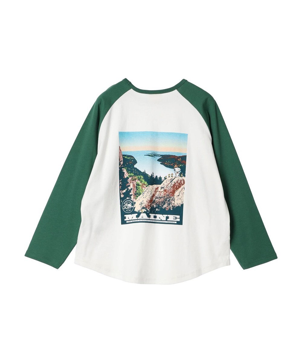 AMERICAN HOLIC ラグランフォトプルオーバー／ＰＥＡＮＵＴＳ 