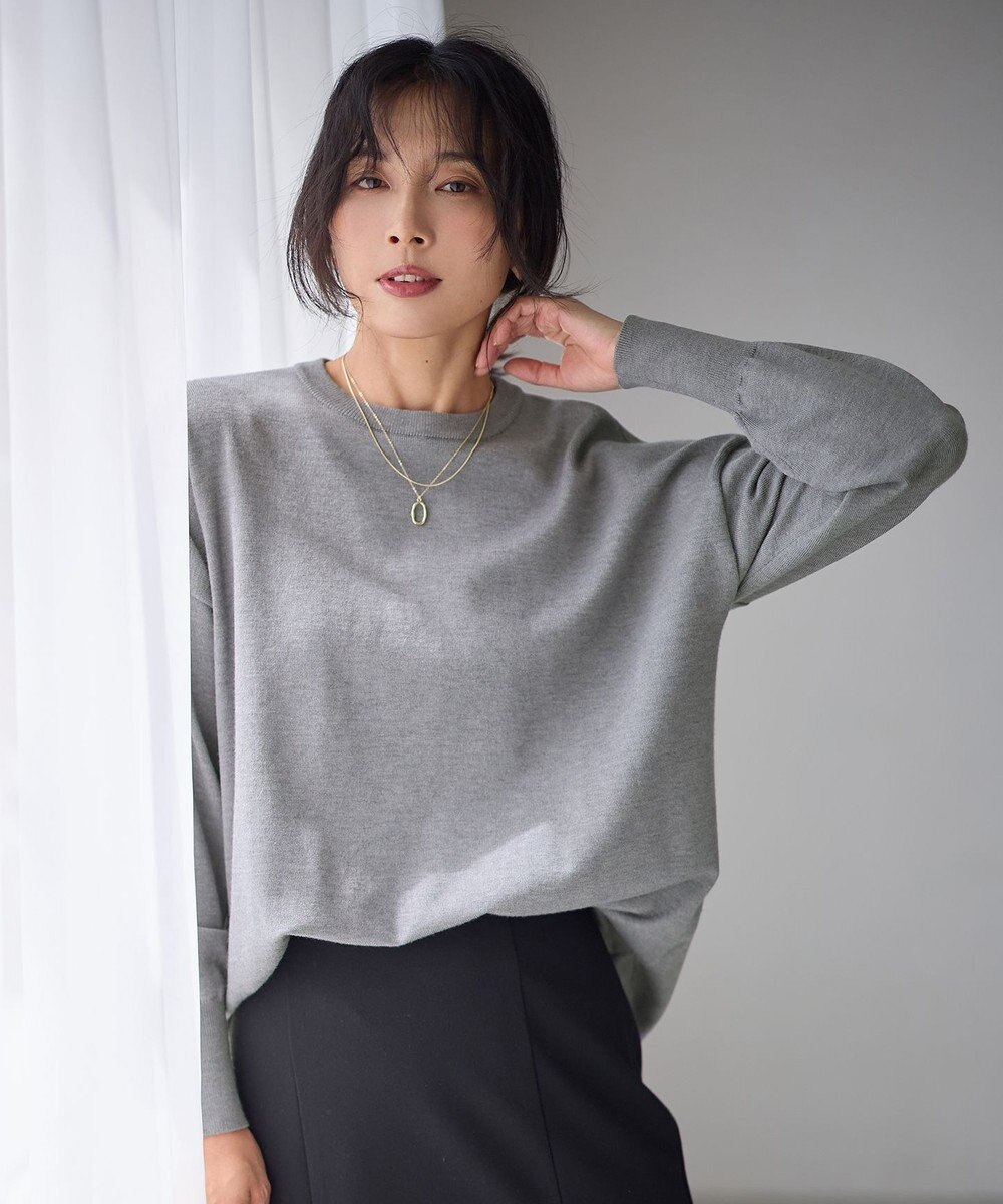 ANY 【6色展開】ソフトタッチニットプルオーバー 