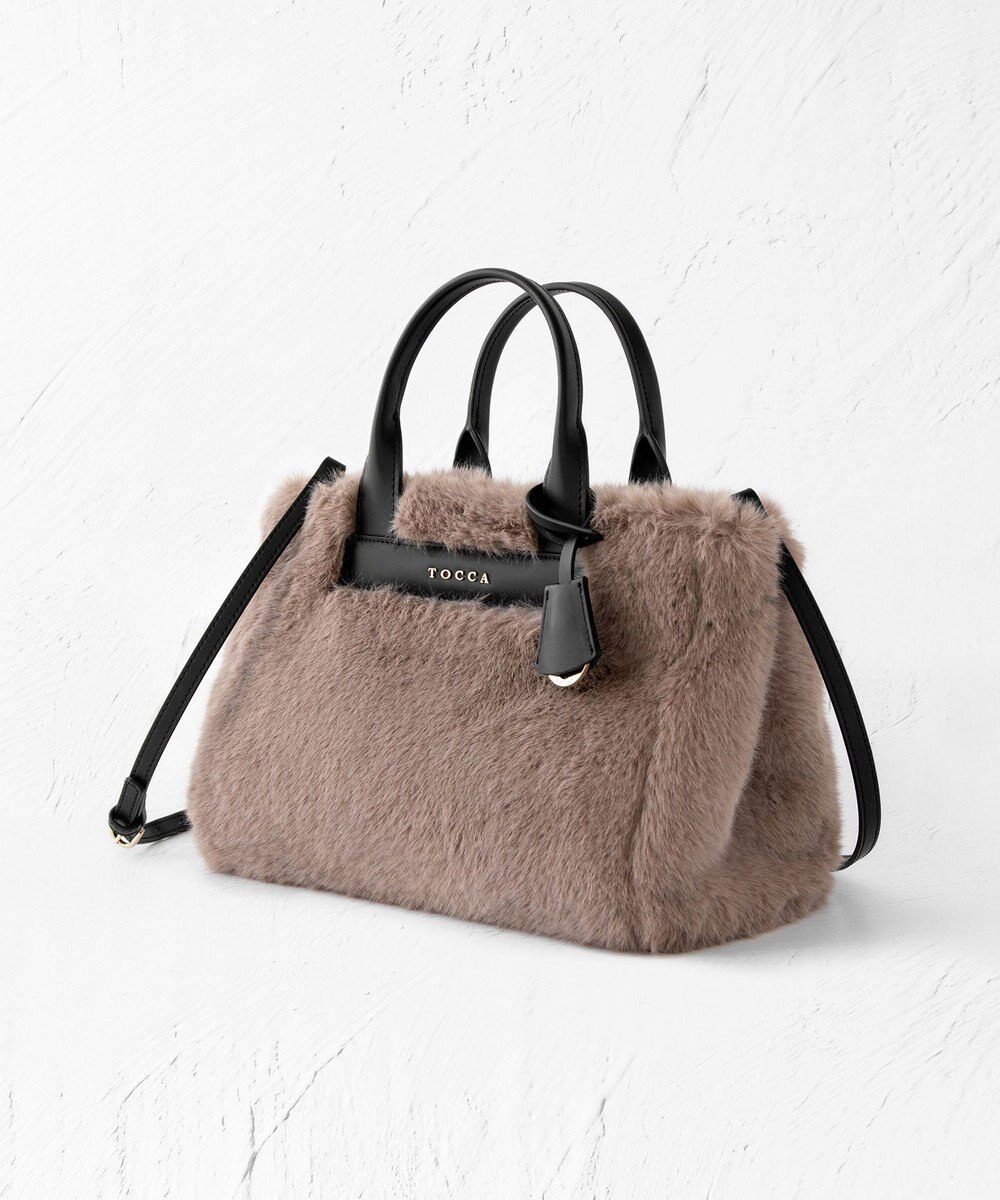 TOCCA CHOCOLA FUR BAG ファーバッグ 