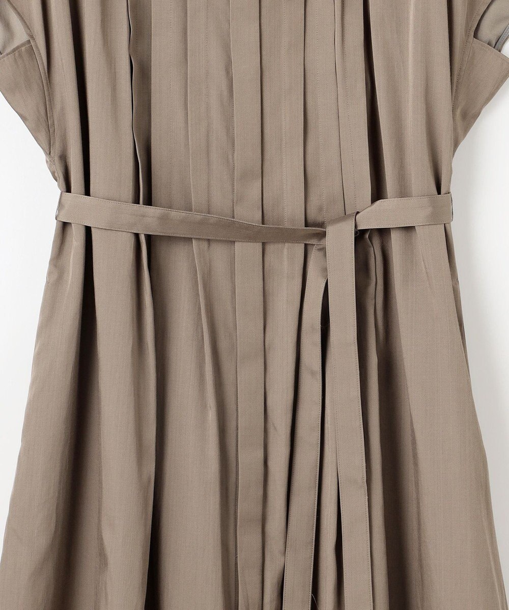 自由区 【洗える】シルキータック ワンピース 