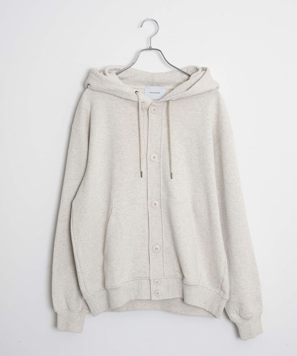 WEGO 【ユニセックス着用ITEM】スウェットボタンカーディガン 