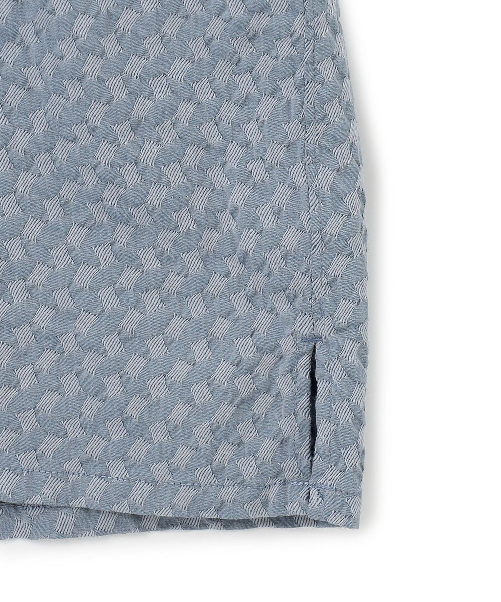 JOSEPH HOMME パターンジャガードストレッチ  /  レギュラーカラー半袖シャツ 