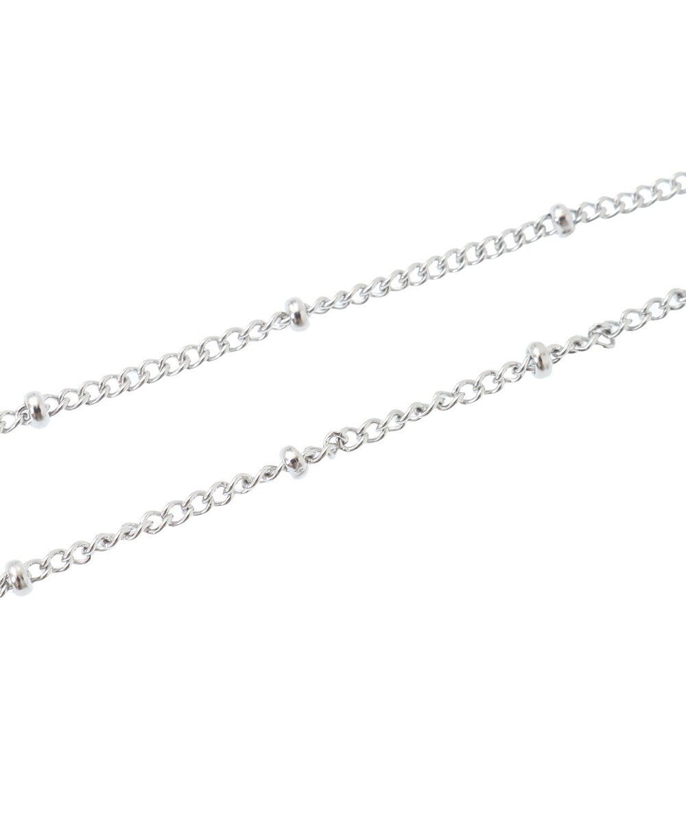 YECCA VECCA ドットチェーンステンレスネックレス 