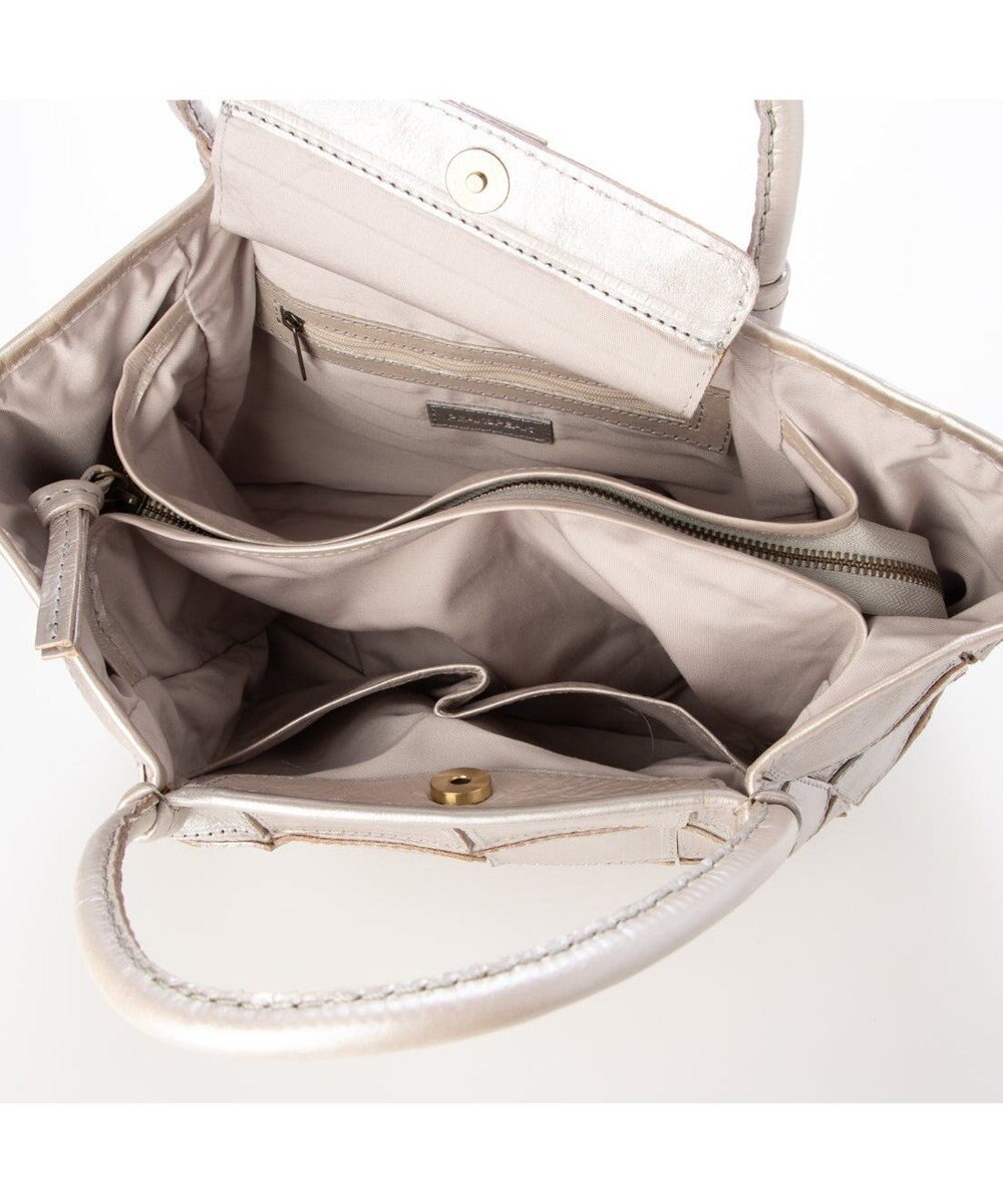 UNBILLION ピークスピーク PEAKSPEAK / 牛革パッチワーク・フラップトートL 