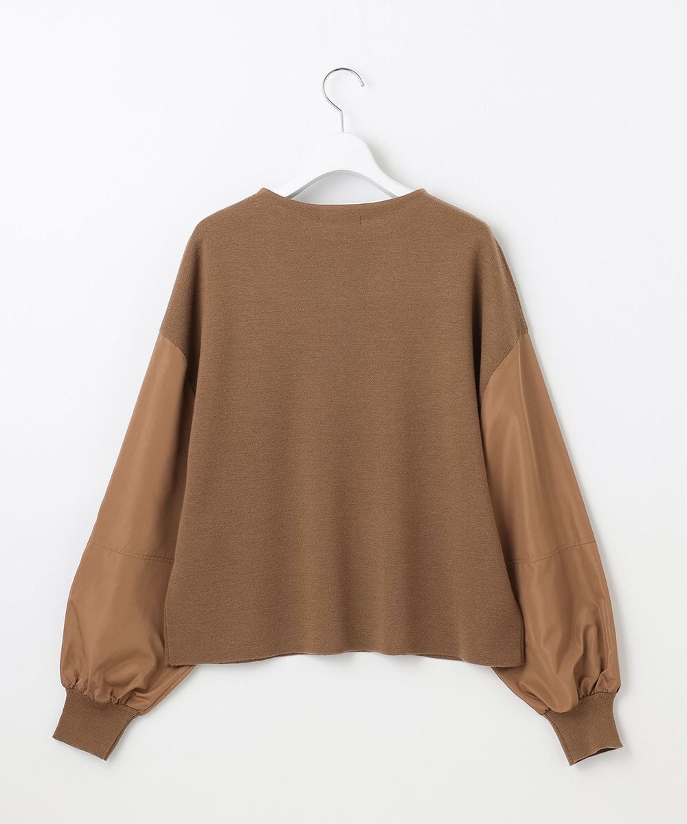 自由区 S ウールミラノランタンスリーブ ニット 