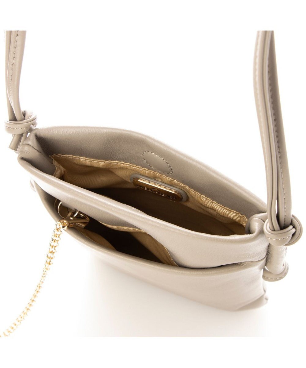 LA BAGAGERIE ミニ財布付き サイドノットショルダー 