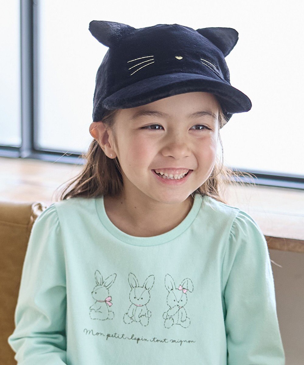 ANY KIDS ネコ耳キャップ 