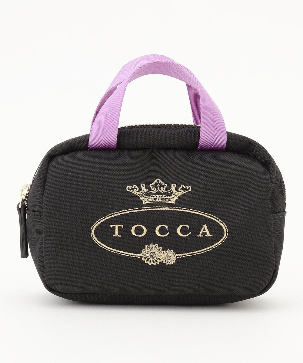 TOCCA 【一部カラー撥水】TOCCA LOGO MINIPOUCH BAG ミニポーチバッグ 
