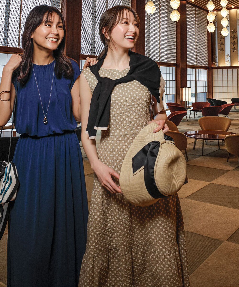 TOCCA 【UVカット90%・吸水速乾・抗菌防臭・洗える・サイズ調整可】SIDE RIBBON HAT 帽子 