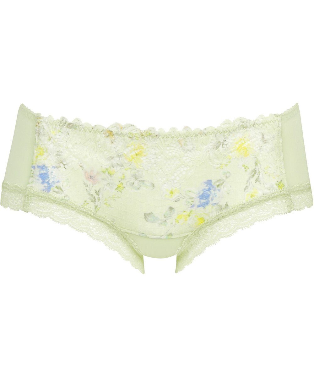 WACOAL ボーイレングス ショーツ 【リボンブラ 脇すっきり】 BRB433とペア はきこみ丈あさめ ナイロンベア天竺素材(バック) レディース PRA633 /ワコール 