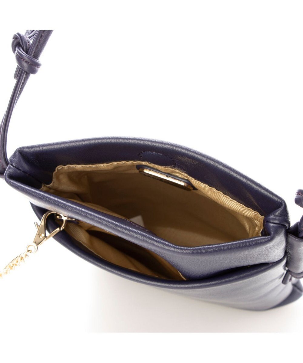 LA BAGAGERIE ミニ財布付き サイドノットショルダー 