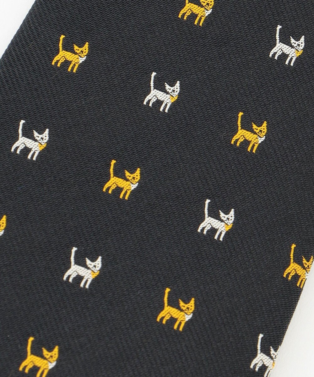 J.PRESS MEN 【STEPHEN WALTERS】キャットモチーフ ネクタイ 