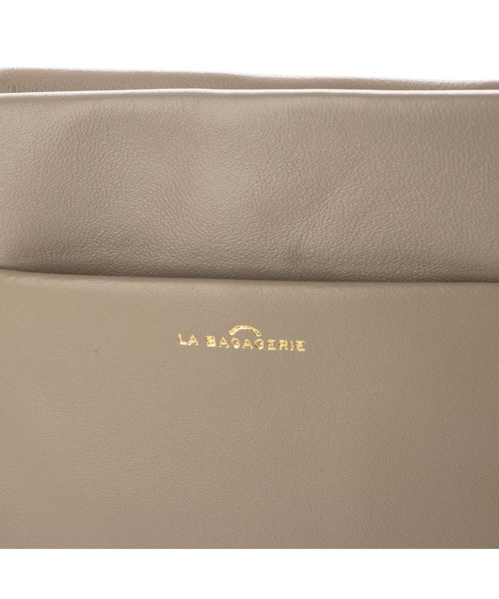 LA BAGAGERIE ミニ財布付き サイドノットショルダー 