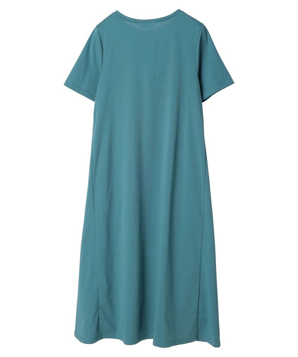 earth music&ecology プレーティング天竺Ａラインワンピース 