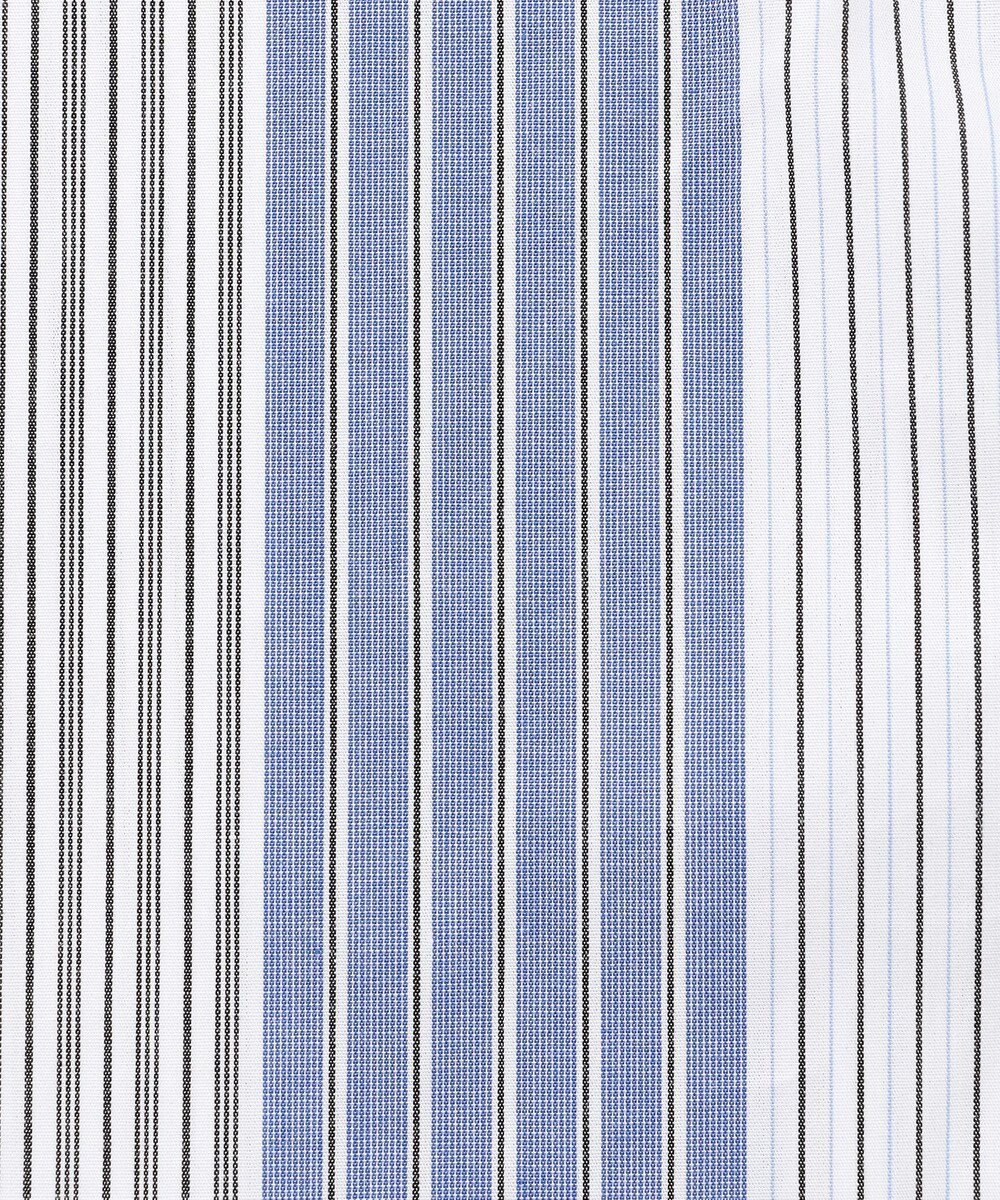 J.PRESS YORK STREET 【WOMEN】キャップスリーブ ストライプブラウス 